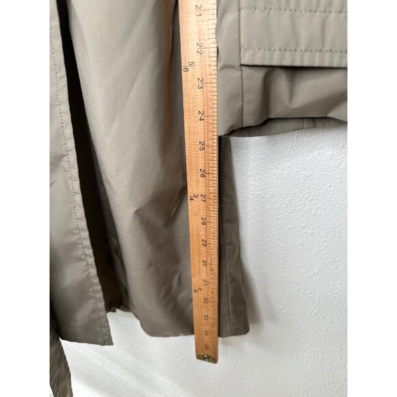 Loro Piana Storm System Khaki Button Front Belted Trench Coat 38 / 6 - Picture 7 of 13